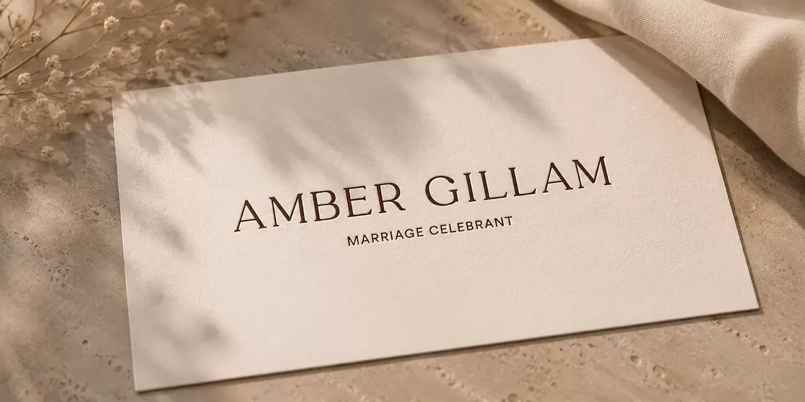 Amber Gillam — Brisbane Marriage Celebrant & MC (AU) new website screen 2