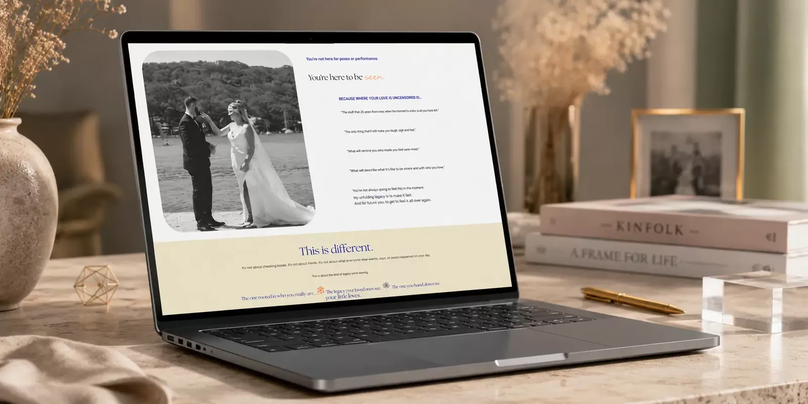 Charlotte Fraser Photography new website screen 2