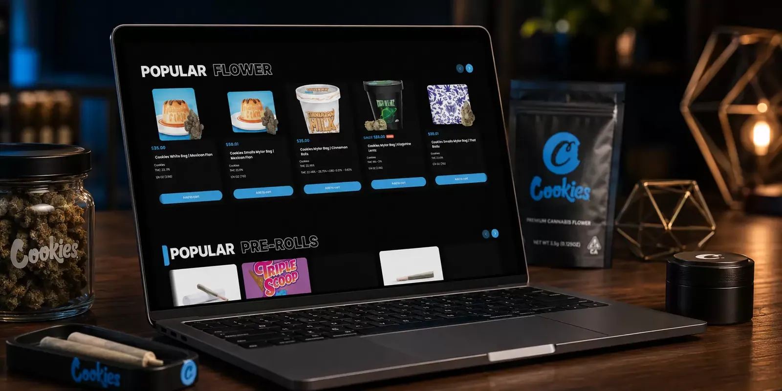 Cookies Albuquerque new website screen 2