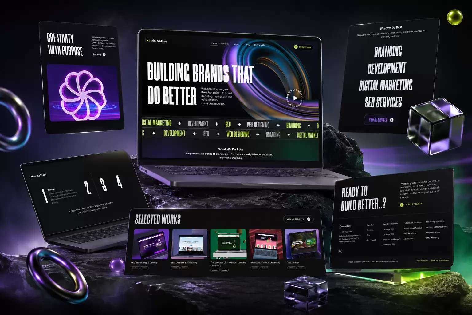 Do Better Marketing new website screen 2