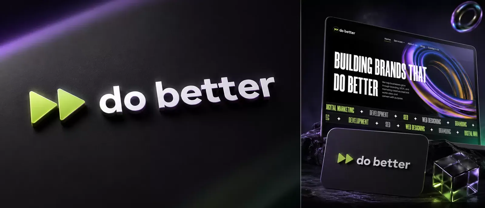 Do Better Marketing new website screen 3