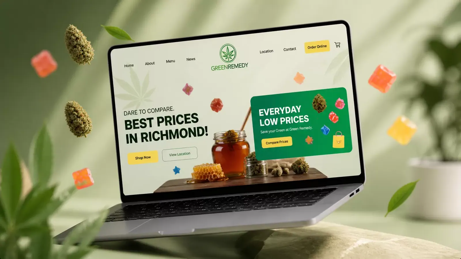 Green Remedy new website screen 4
